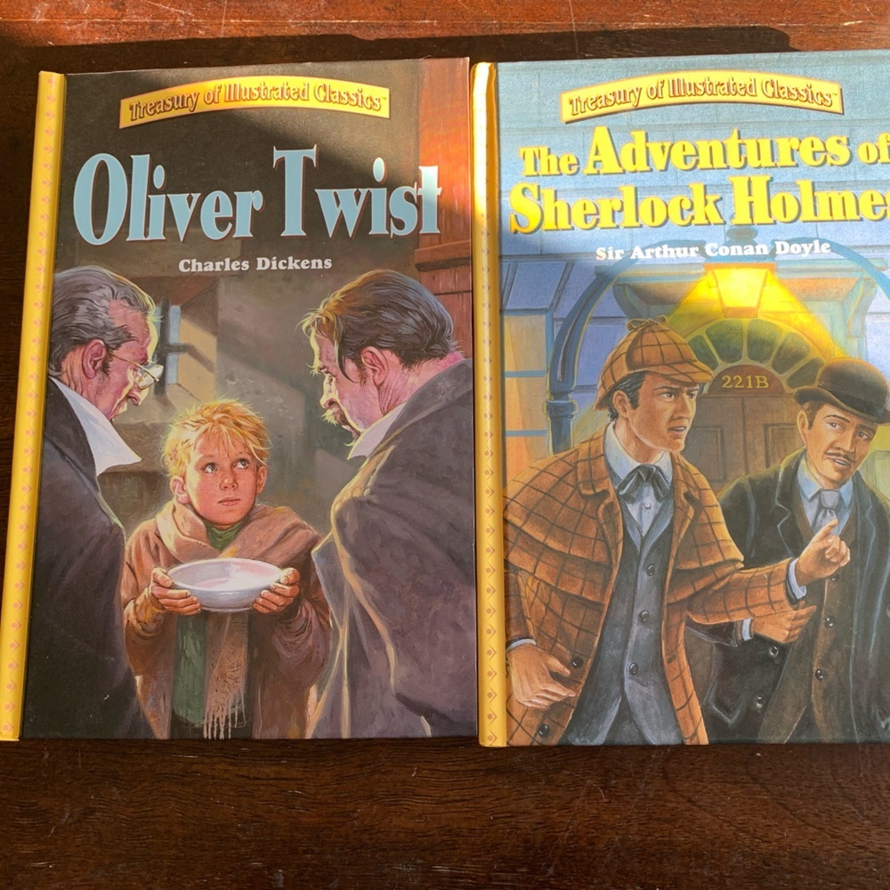 Treasury of Illustrated Classics Hardcover Books